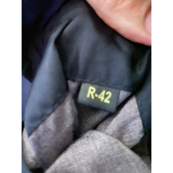 Andrew Fezza Fusion Winter Coat Men's Cashmere Blend Woven in Italy Overcoat R42 - Picture 3 of 9